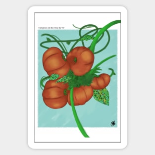 Tomatoes on Vines Sticker